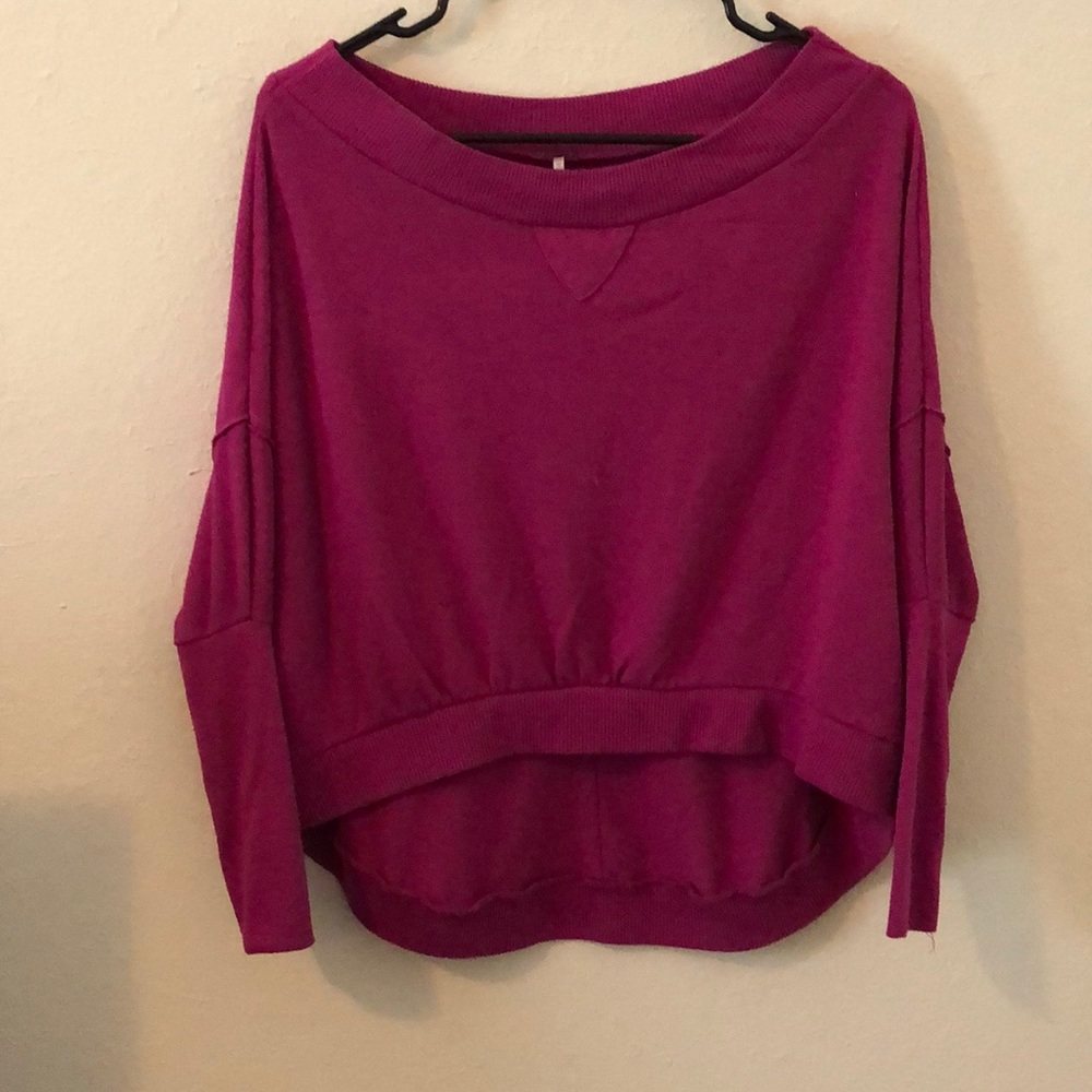 Poof Dark Fuchsia Sweater